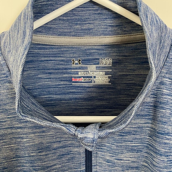 Under Armor 3/4 zip long sleeves - Picture 2 of 3